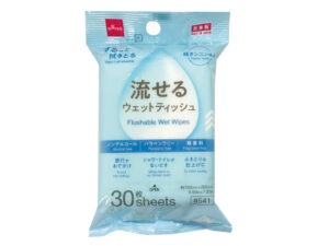 流せるウェットシート（３０枚） ダイソー(DAISO)