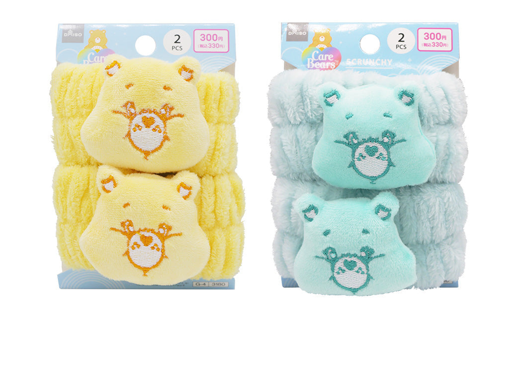 ふわふわシュシュ（ケアベア、フェイス、Ｂ） ダイソー(DAISO)