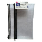 ファイルケース（ダブルジッパー、Ａ５） ダイソー(DAISO)