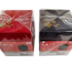 お重三段（四角型） ダイソー(DAISO)
