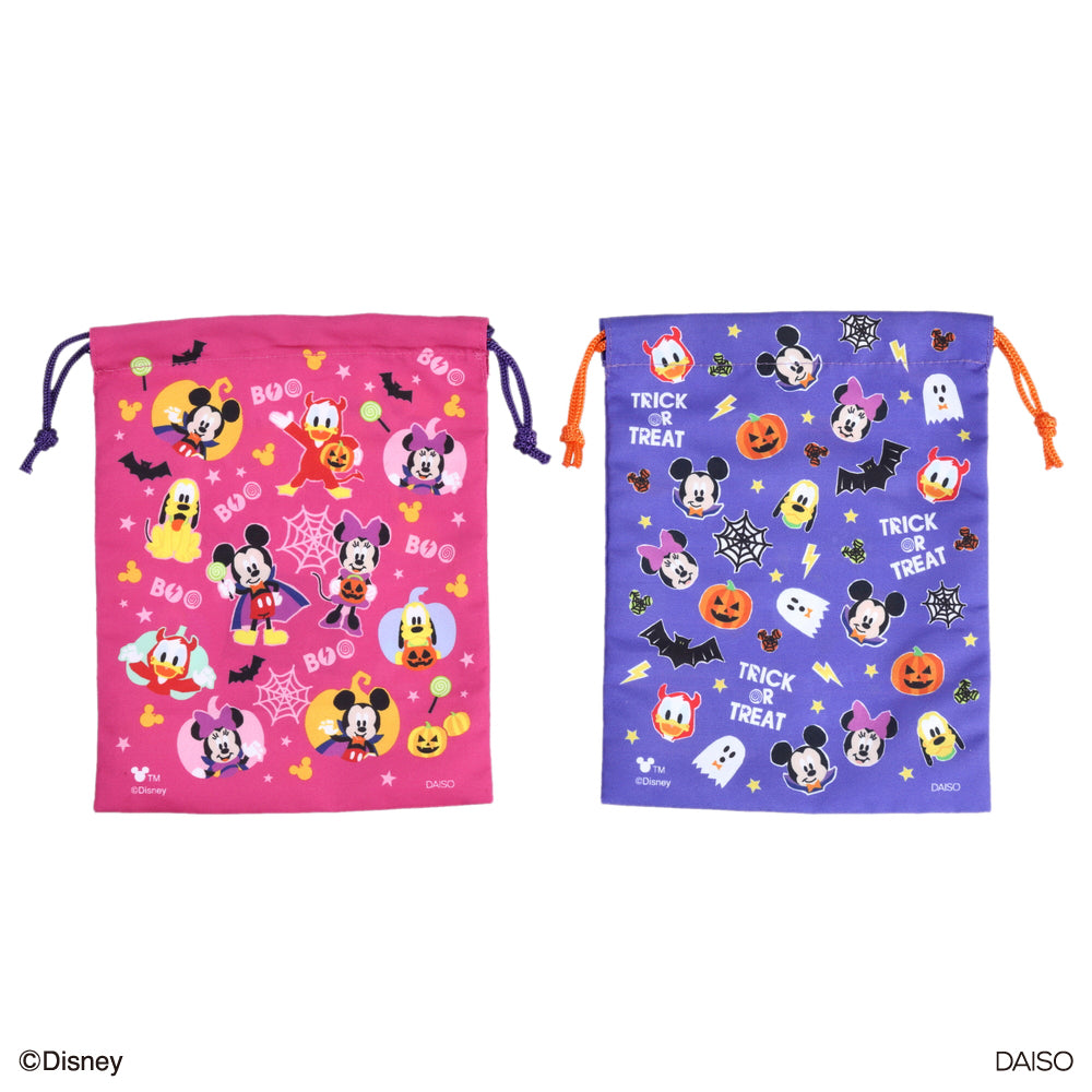 きんちゃく袋、ハロウィンＣＥ（ミッキー＆フレンズ）Ａ ダイソー(DAISO)