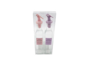 オイル＆ビネガーボトルセット（２８０ｍＬ、ＬＰＫ、ＬＰＵ） ダイソー(DAISO)