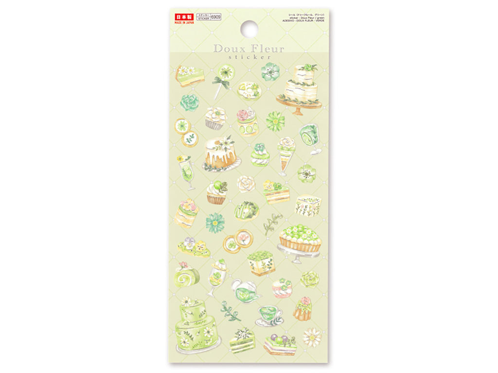 シール（ドゥーフルール、グリーン） ダイソー(DAISO)