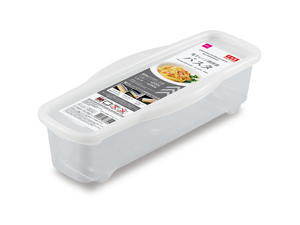 電子レンジ調理器（パスタ用、ホワイト） ダイソー(DAISO)