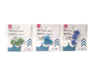 王冠パーツ（メタリックカラー、３個、Ａ） ダイソー(DAISO)