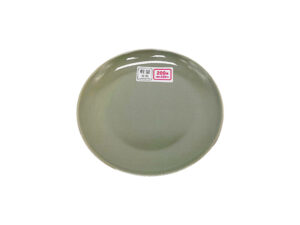 軽量食器丸皿（グレー） ダイソー(DAISO)