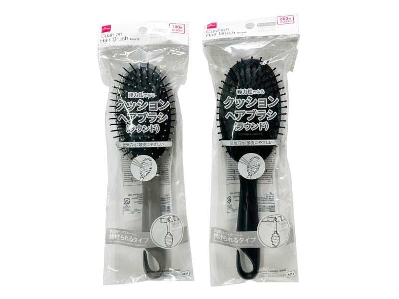 クッションヘアブラシ（ラウンド） ダイソー(DAISO)