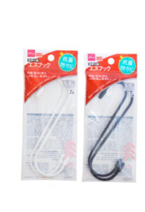 スチールエスフック（抗菌・防カビ剤入、２個） ダイソー(DAISO)