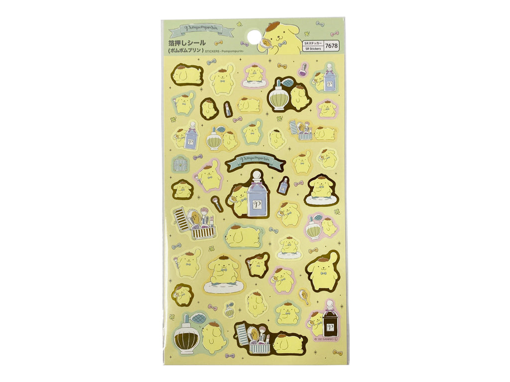 箔押しシール（ポムポムプリン） ダイソー(DAISO)