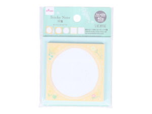 スクエア付箋（ミモザ、４０枚） ダイソー(DAISO)