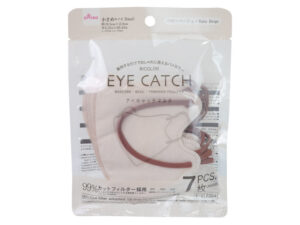 アイキャッチマスク３（７枚、ベビーベージュ、スモール） ダイソー(DAISO)