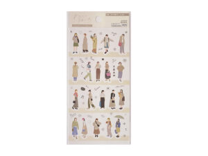 わたしの推し活＃ｏｏｔｄステッカー（アイボリー） ダイソー(DAISO)