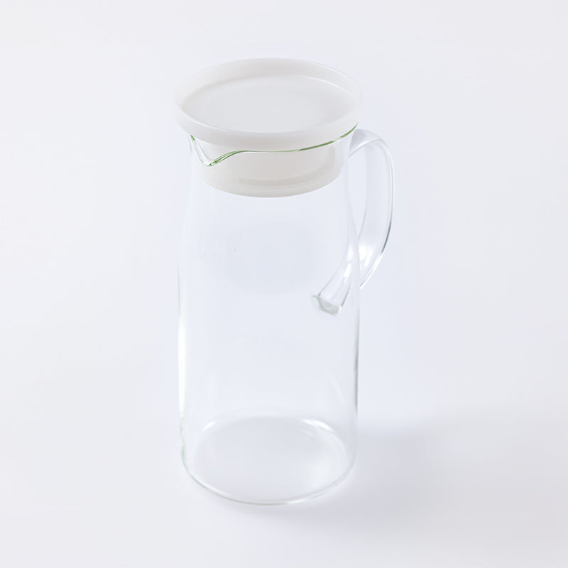 耐熱ガラスウォーターピッチャー（取手付）８００ｍＬ ダイソー(DAISO)