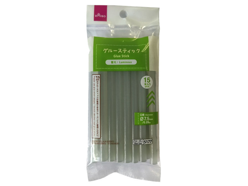グルースティック（蓄光、１５本） ダイソー(DAISO)