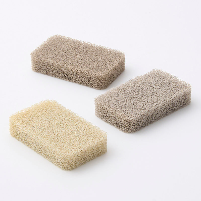 シリコーンスポンジ（３個、ＧＲＡＹ） ダイソー(DAISO)