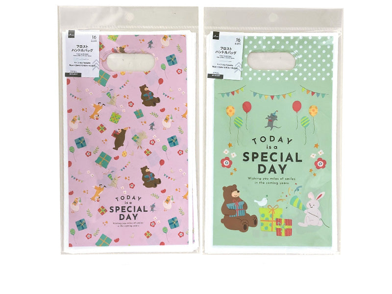 フロストハンドルバッグ（キッズ、１６枚） ダイソー(DAISO)
