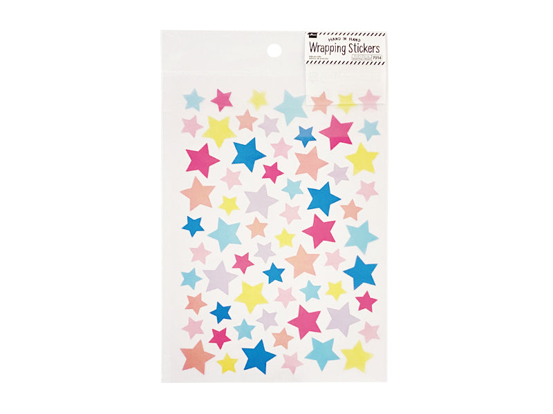 ラッピングシール（オーロラスター） ダイソー(DAISO)