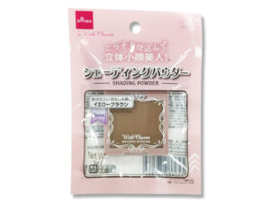 ＆．ＷｉｔｈＣｈａｒｍ シェーディングパウダー イエローブラウン ダイソー(DAISO)