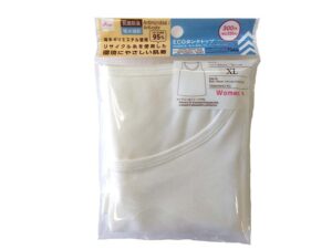 ＥＣＯタンクトップ（抗菌防臭、吸水速乾、ＸＬ、オフホワイト） ダイソー(DAISO)