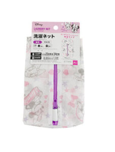 洗濯ネット、細目、円柱（ミニー＆デイジー） ダイソー(DAISO)