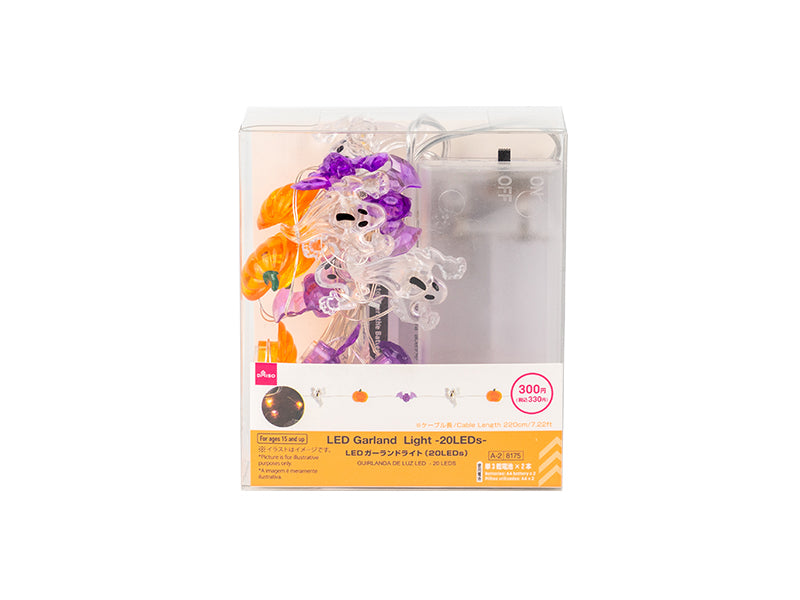 ＬＥＤガーランドライト（ハロウィン、２０ＬＥＤｓ） ダイソー(DAISO)