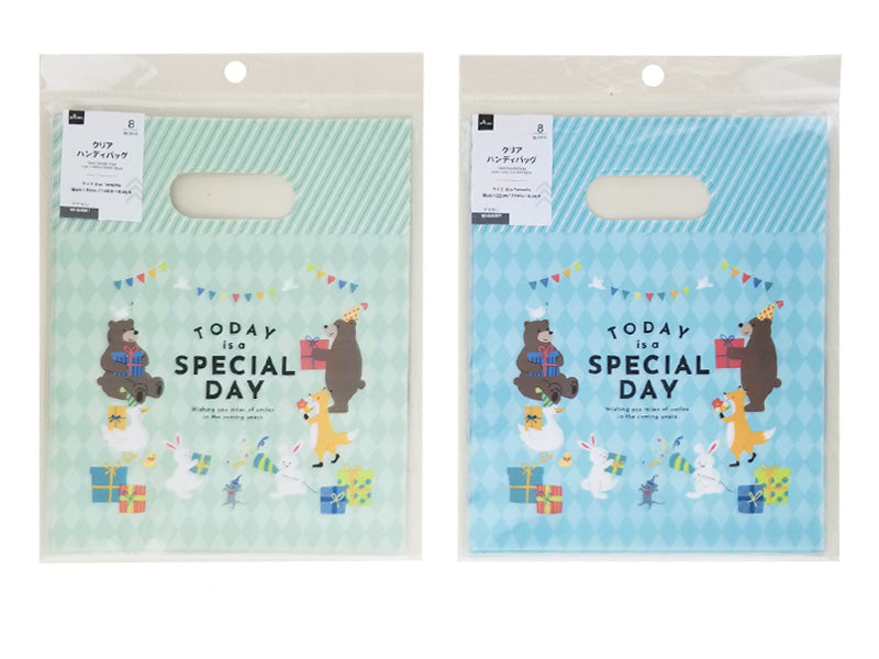 クリアハンディバッグ（キッズ、８枚） ダイソー(DAISO)