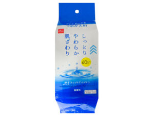 ボトルウェットティッシュ（詰替用、厚手、６０枚） ダイソー(DAISO)