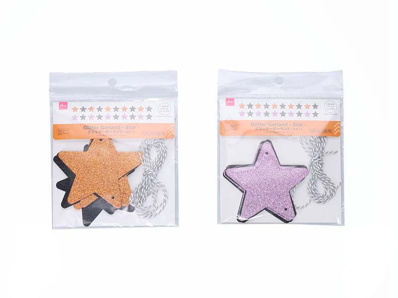グリッターガーランド（スタ―） ダイソー(DAISO)