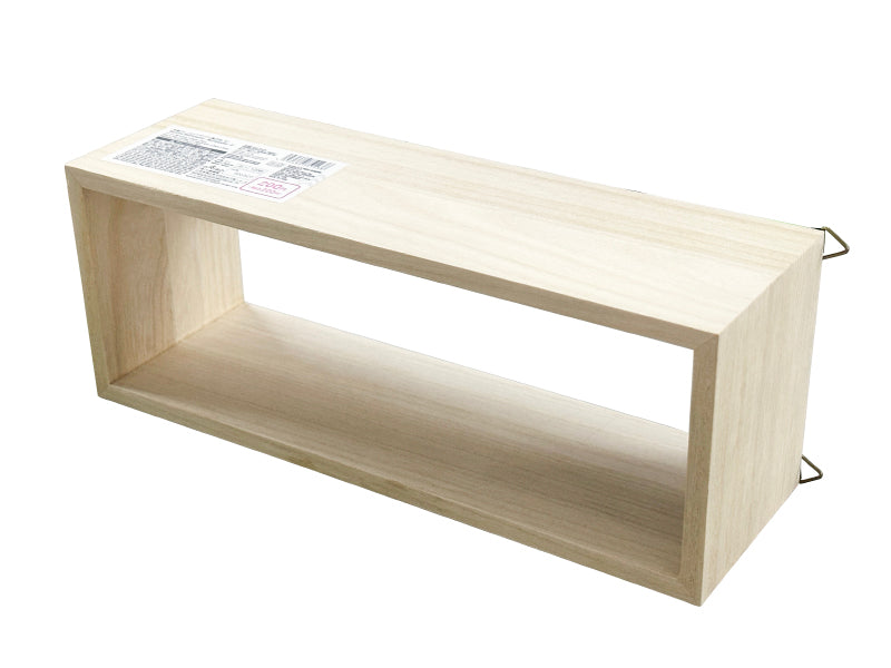 木製ウォールインテリア（長方形、Ｂ） ダイソー(DAISO)