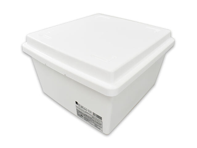 再生プラ配合フタ付ＢＯＸ（コミック用、ホワイト） ダイソー(DAISO)