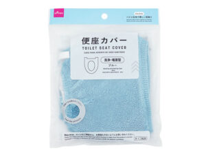 便座カバー（洗浄・暖房型、ブルー） ダイソー(DAISO)