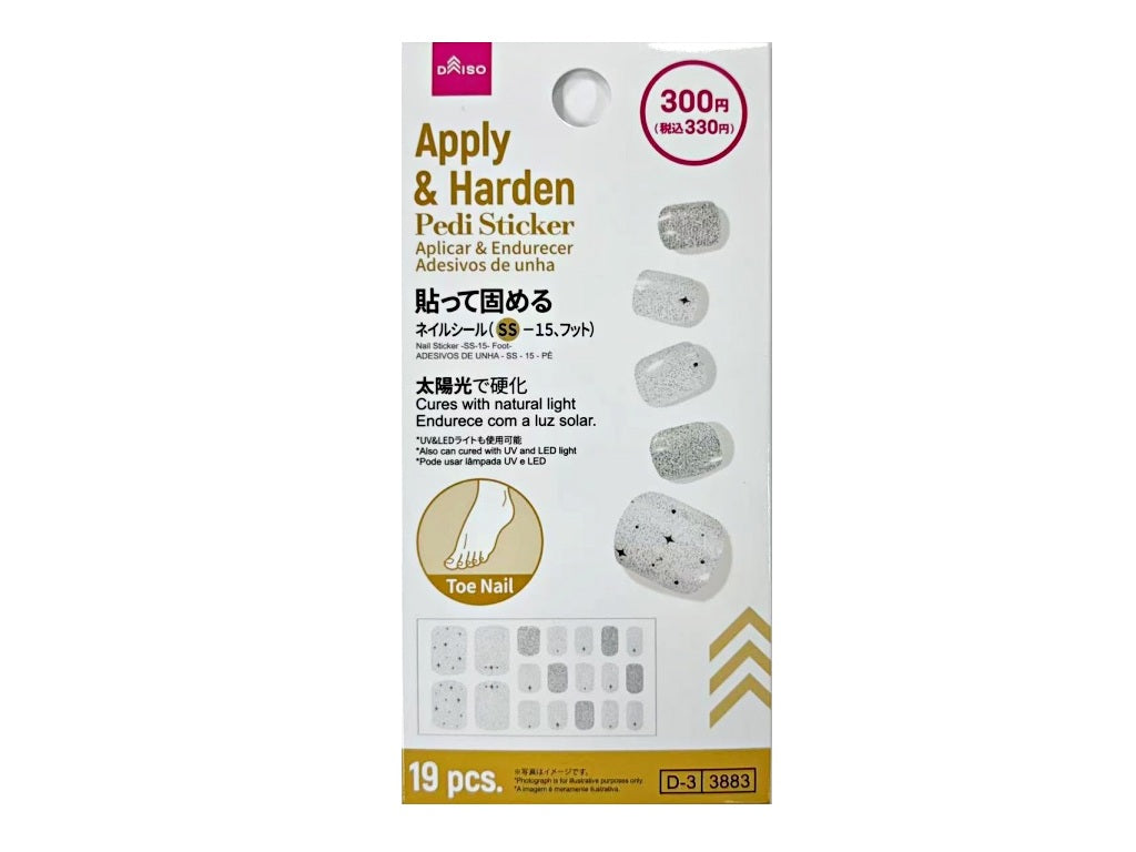 ネイルシール（ＳＳ－１５、フット） ダイソー(DAISO)