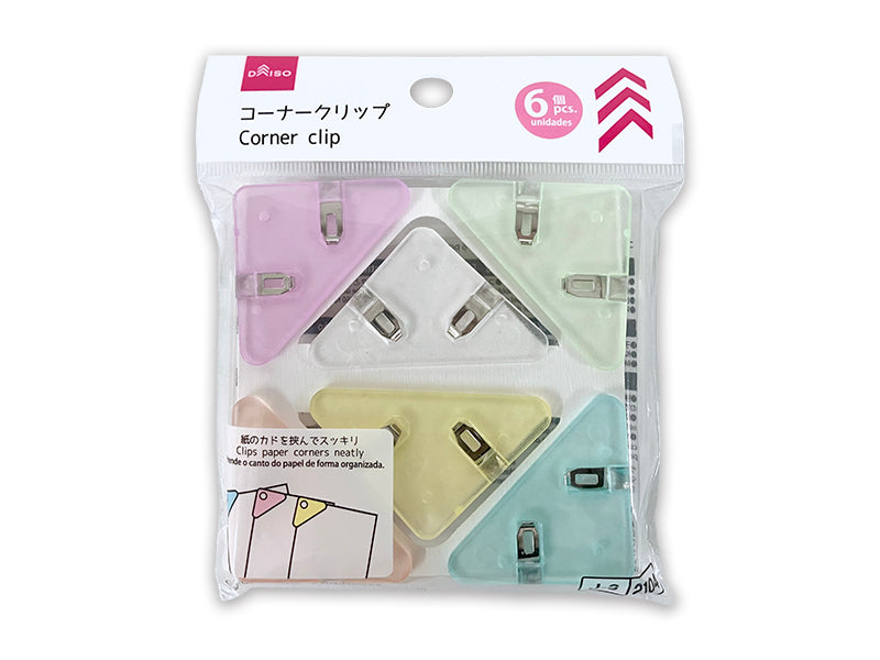 コーナークリップ（６個入） ダイソー(DAISO)