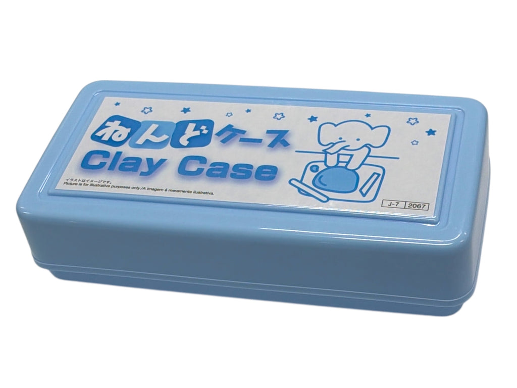 ねんどケース（ブルー） ダイソー(DAISO)