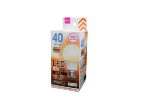 ＬＥＤ電球（４０Ｗ形相当、電球色） ダイソー(DAISO)