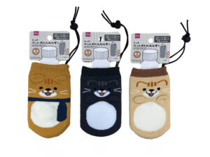 ニットペットボトルホルダー（ネコ） ダイソー(DAISO)