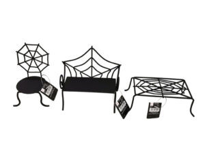 ハロウィンアイアン小物（クモの巣） ダイソー(DAISO)