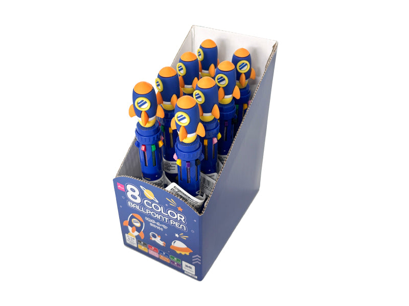 ８色ボールペン（ロケット） ダイソー(DAISO)