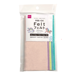 フェルト（ゆめかわカラー、５枚） ダイソー(DAISO)