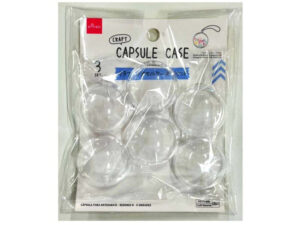 クラフトカプセルケース（ラウンドＢ、３セット） ダイソー(DAISO)