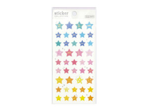 ステッカー（ロゴ入、スター） ダイソー(DAISO)