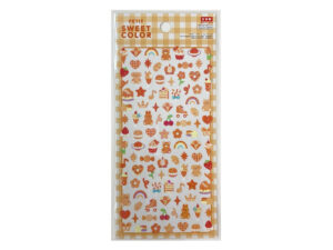 プチスイートカラーシール（オレンジ） ダイソー(DAISO)