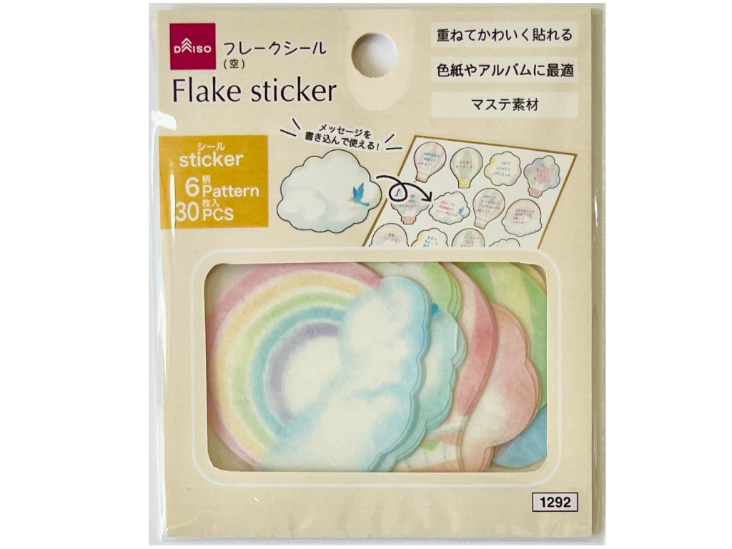 フレークシール（色紙用、空） ダイソー(DAISO)