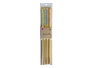 デザイン菜箸（ボタニカル、ニュアンスカラー、３膳） ダイソー(DAISO)