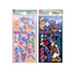 シール（コンフェッティ、３枚） ダイソー(DAISO)