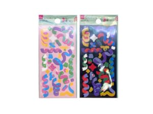 シール（コンフェッティ、３枚） ダイソー(DAISO)