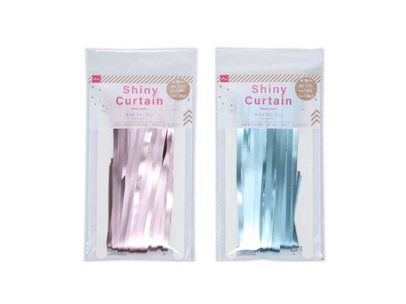 キラキラカーテン（マットカラー） ダイソー(DAISO)