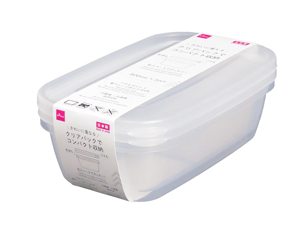 クリアパック（２個） ダイソー(DAISO)
