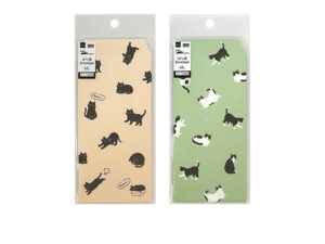 万型ぽち袋（猫文具、モチーフ） ダイソー(DAISO)