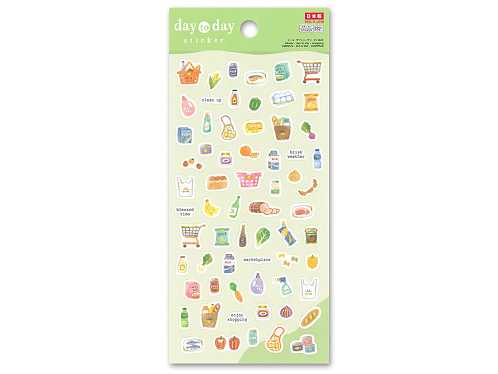 シール（デイトゥーデイ、かいもの） ダイソー(DAISO)